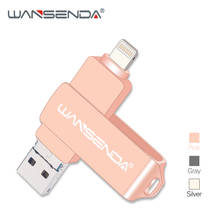 WANSENDA-unidad Flash Usb 3.0 Usb OTG, Pendrive 3 en 1 de 8GB, 16GB, 32GB, 64GB y 128GB 2024 - compra barato
