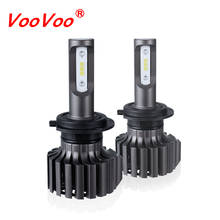 Voovoo-farol automotivo de led, h7, h4, lâmpadas para carro, h11, h1, hb4, turbo, h8, lâmpada 2024 - compre barato