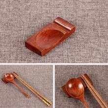 Creative Dual Use Wooden Chopsticks Holder Chopsticks Spoon Care Rest Stand Multipurpose Eco-Friendly Household Kitchen Gadgets 2024 - buy cheap