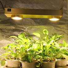 Lâmpada para crescimento de plantas cree cxb3590, luz cob, espectro completo, 200w, painel de painel de luz para plantas internas, com controle de intensidade meanwell, temporizador 2024 - compre barato