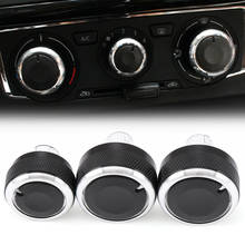 Interruptor de Control de aire acondicionado para coche VW MK6 Bora Golf 5 Tiguan Touran Passta B6 B7 3C Skoda Octavia A5, 3 unids/set/juego 2024 - compra barato