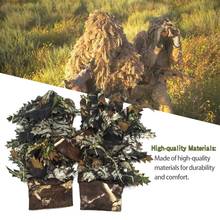 Camouflage Hunting Gloves Outdoor Gloves Anti-Slip Gloves 3D Leaf Shelter Design Hunting Supplies Shooting Gloves Camo Shelter 4 2024 - buy cheap