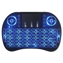 Teclado sem fio portátil com touchpad, versão inglesa, 2020 ghz, funciona com android, tv box e mini pc 18 2024 - compre barato