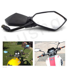 Motorcycle Accessories Moto Mirror 8mm 10mm For yamaha yz 250 fz6 drag star 400 fz25 mt 09 ybr 125 parts xjr 1200 majesty 125 2024 - buy cheap