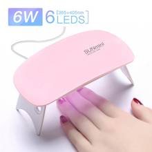 Mini Nail Lamp LED Light Portable Pink White Nail Dryer Gel Micro USB Cable Home Use Drying Lamp For Gel Varnish Nail Art Tool 2024 - buy cheap