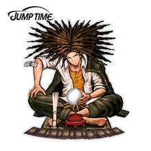 Jump Time 13 x 10.3cm For Danganronpa Yasuhiro Hagakure Anime Vinyl Car Stickers Personality Decoration Windshield Windows Decal 2024 - buy cheap