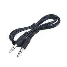 Короткий 50 см штекер 3,5 мм разъем на штекер 3,5 мм аудио кабель вспомогательный стерео аудио кабель Шнур для iPhone5S автомобиля AUX кабель 2024 - купить недорого