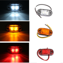 Luces LED de posición lateral de 12V/24V para Exterior de coche, luces traseras de advertencia, indicador automático de camión y remolque, 2 uds. 2024 - compra barato