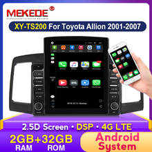 MEKEDE Android 2+32G Car DVD Player GPS Navigation Multimedia For Toyota Allion Premio 2001-2007 radio car stereo bluetooth wifi 2024 - buy cheap