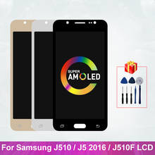 J510 Super AMOLED For Samsung Galaxy J5 2016 Display J510 J510FN J510M J510G LCD Touch Screen Digitizer Display Replacement Part 2024 - buy cheap