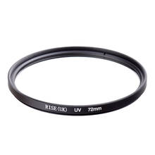 RISE(UK) 72mm UV Ultra-Violet Filter Lens protector Haze For Pentax Nikon Canon Sony 2024 - buy cheap