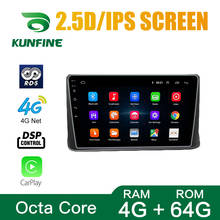 Octa Core Android 10.0 Car DVD GPS Navigation Player Deckless Car Stereo for TATA NEXON RHD 2018 Car Radio WIFI Headunit 2024 - buy cheap