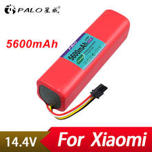 PALO 14.4V 5600mAh Li-ion Battery for Xiaomi Roborock S50 S51 S55 Robot vacuum cleaner 2024 - buy cheap