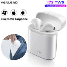 I7s Tws auriculares inalámbricos Bluetooth auriculares de aire manos libres en la oreja auriculares con caja de carga para iPhone huawei Xiaomi 2024 - compra barato