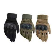 Motorcycle riding sports fitness full finger gloves motorcycle hunting gloves touch screen 2024 - buy cheap