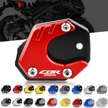 Motorcycle Kickstand Side Stand Plate Pad Enlarge Extension FOR HONDA CB650R Neo Sports Cafe CBR650R 2019-2020 CNC Accessories 2024 - buy cheap