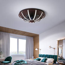 Luminária de teto ultra-fina com ventilador, criativo, estilo nórdico, para restaurante, quarto infantil, varanda, com lâmpadas 2024 - compre barato