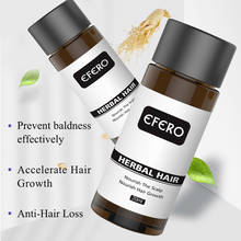 Crescimento do cabelo essência perda de cabelo denso cabelo rápido crescimento do cabelo óleo crescer restauração crescimento soro 20ml efero 2024 - compre barato