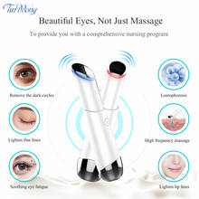 Dispositivo elétrico de massagem para os olhos., terapia de fótons negativos, alívio de rugas, massageador antienvelhecimento. 2024 - compre barato