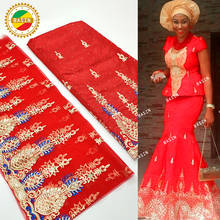 Tela de encaje tradicional para bodas, tejido con blusa bordada de guipur africano, 2021 2024 - compra barato