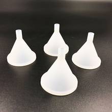 10Pcs Mini Silicone Funnel for Transfer Liquid Oil Perfume Diffuser Bottle Molds 2024 - buy cheap