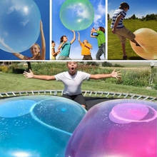 120 см шар из термопластичной резины с пузырьковой водой, Забавный игрушечный шар, потрясающий очень большой резиновый надувной шар, надувные игрушки для детей, для активного отдыха 2024 - купить недорого