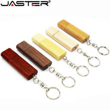 JASTER (free custom logo) wood bamboo USB 2.0 flash drive pendrive 4GB 16GB 32GB 64GB pen drive photography wedding gift 2024 - buy cheap