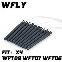 Antena wfly x4 wft09 wft07 wft06, antena original com controle remoto de 2.4g, transmissor e reposição 2024 - compre barato