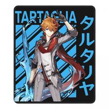 Tartaglia Genshin Impact Funny Mouse Pad Anime Game Lockedge Mouse Mats Natural Rubber Gamer Computer Laptop Pad 2024 - buy cheap