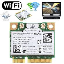 Двухдиапазонная Bluetooth 4,0 Беспроводная мини-плата PCI-E для Intel 7260 AC DELL 7260HMW 2024 - купить недорого
