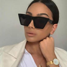 2020 Classic Fashion Luxury Brand Design Sexy Cat Eye Sunglasses Women Vintage Square Sun Glasses for Female Gafas de sol UV400 2024 - buy cheap