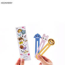 30pcs/lot Cute Animal Farm Paper Bookmark for Book Holder Multifunction Bookmark Stationery Children School Supplies Kawaii Gift 2024 - buy cheap