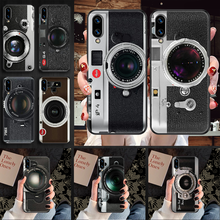Чехол для телефона с камерой в стиле стимпанк для Huawei Honor 6, 7, 8, 9, 10, 10i, 20 A, C, X Lite Pro, Play, черная модная задняя силиконовая накладка prime art 2024 - купить недорого