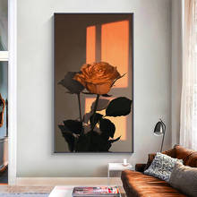 Scandinavian Plant Poster Rose Flower Decoration Picture Nordic Wall Art Print On Canvas Modern Fashion Living Room Painting 2024 - buy cheap