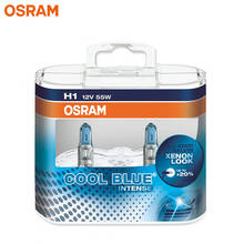 OSRAM H1 H3 H8 HB4 4200K Cool Blue Intense 55W Original Halogen Car Headlight 12V Hi/Lo Lamps Fog Light Brightening +20% (Pair) 2024 - buy cheap