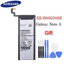 Original Battery EB-BN920ABE 3000mAh For Samsung Galaxy Note 5 SM-N9208 Note5 N9208 N9200 N920t N920c Authentic EB-BN920ABE 2024 - buy cheap