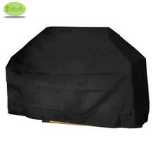 BBQ COVER 124x61x91cm,BBQ grill covers 49" ,Water-proof BBQ cover,with ribbons,BBQ grill protective cover CNSJMADE 2024 - купить недорого