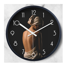 Reloj de salón de belleza, reloj creativo con personalidad para la salud, reloj minimalista moderno silencioso de cuarzo, reloj de bolsillo grande, Relojes de pared 2024 - compra barato