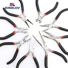 KINDLOV Pliers Set Mini New Jewellery Making Beading Multitool Clamping Round Flat Long Nose Pliers Cutting Stripping Tools Kit 2024 - buy cheap