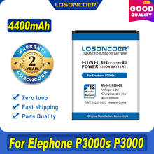 100% Original LOSONCOER 4400mAh For Elephone P3000 P3000S Battery 2024 - buy cheap