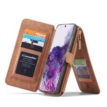 Funda magnética desmontable de cuero PU para Samsung S21, S10 e, Note 20, S20, Ultra Note 10, 9, 8, S9, S8 Plus, S7 Edge, A52, A72 2024 - compra barato