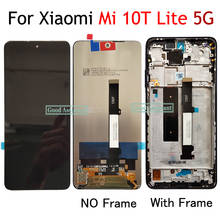6,67 "оригинал для Xiaomi Mi 10T Lite 5G ЖК-экран дисплей панель с сенсорным экраном дигитайзер в сборе/с рамкой для Xiaomi 10T Lite 5G 2024 - купить недорого