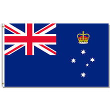 60x90cm/90x150cm/120x180cm Victoria Australia State Flag Australia Waving Banner Decoration Indoor Or Out Door Polyester 2024 - buy cheap