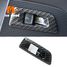 2017 2018 For Skoda Kodiaq Matte/Carbon Interior Accessories Car Tail Door Box Switch Button Trim Decor Sticker Cover Styling 2024 - buy cheap