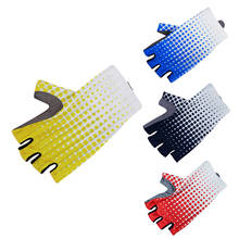 New Pro Aero Gradual Polka Dot Cycling Gloves Non-slip Anti-shock Anti-vibration Outdoor Bike Gloves Men Women Guantes Ciclismo 2024 - buy cheap