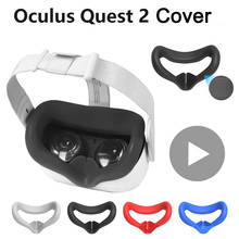 Accesorio para casco de realidad Virtual, culus Quest 2, 3D, inteligente, gafas VR, cojín acolchado de silicona, auriculares 2024 - compra barato