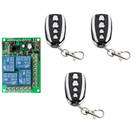 DC 12V 24V 4 CH 4CH 4 Canal Relé Syatem Iluminação Interruptor de Controle Remoto Sem Fio 315mhz 433mhz 10A 4CH Transmissor Receptor - compare preços DC 12V 24V 4 CH 4CH 4 Canal Relé Syatem Iluminação Interruptor de Controle Remoto Sem Fio 315mhz 433mhz 10A 4CH Transmissor Receptor - compare preços