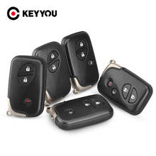 KEYYOU For Lexus Shell 2/3/4 Button Smart Car Key Fob Case For Lexus GS430 ES350 GS350 LX570 IS350 RX350 IS250 Key Cover TOY48 2024 - buy cheap