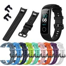 NEW Silicone Wrist Strap For Huawei Honor Band 5 4 Wristband Replacement Belt Portable Lightweight For Honor 5 4 Watch Men Women 2024 - buy cheap