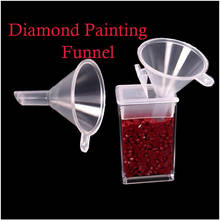 Square Diamond Painting Accessories funnel Bead Container Diamond Embroidery Environmental protect Tool 2024 - buy cheap